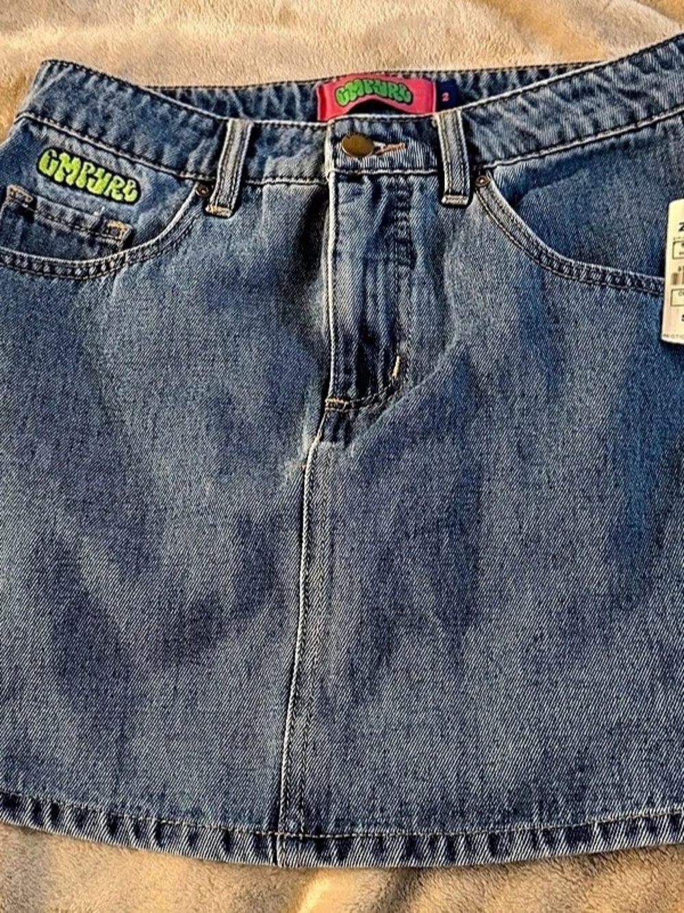 GYRJR? Denim Mini Skirt Size 2 NWT